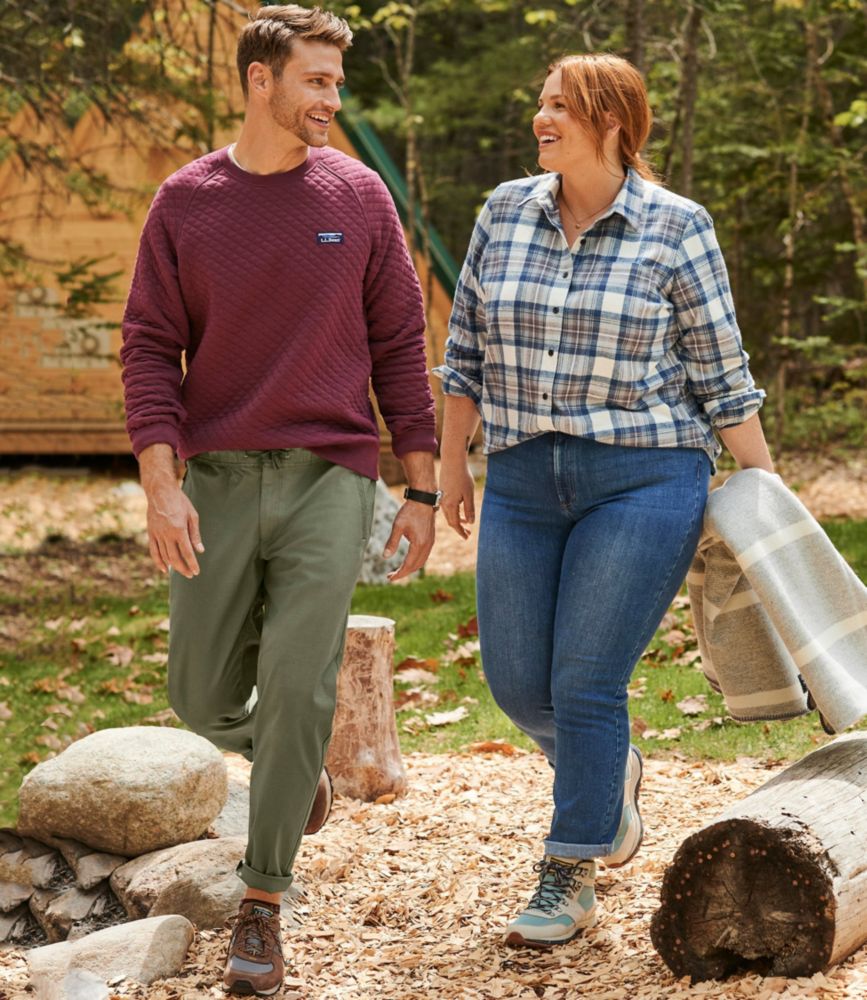 Men's Explorer Ripstop Pants, Comfort Waist, Standard Fit, Tapered Leg, Carbon Navy, small image number 8