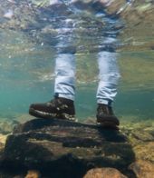 Men's Apex Wading Boots, Studded Gray 9(D), Rubber | L.L.Bean
