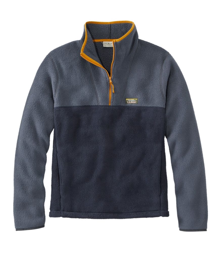 Men's Katahdin Fleece Pullover, Colorblock | Sweatshirts & Fleece at L ...