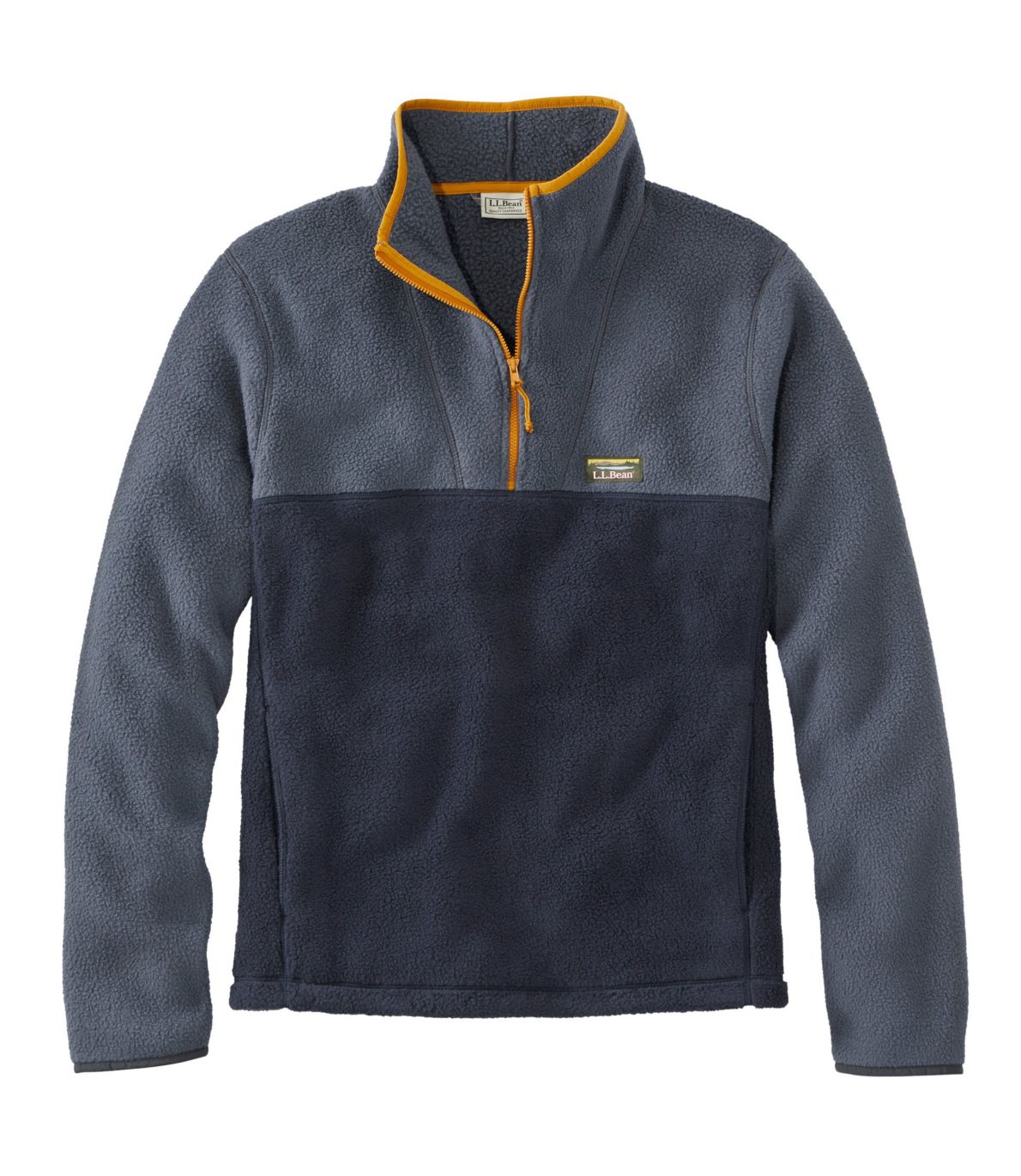Men's Katahdin Fleece Pullover, Colorblock at L.L. Bean