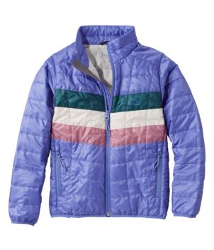 Kids' PrimaLoft Packaway Jacket, Colorblock