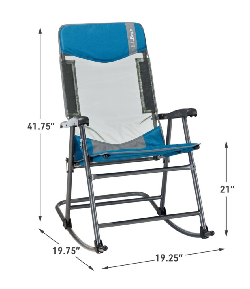 L.L.Bean Camp Comfort II Rocker, Marine Blue, small image number 4