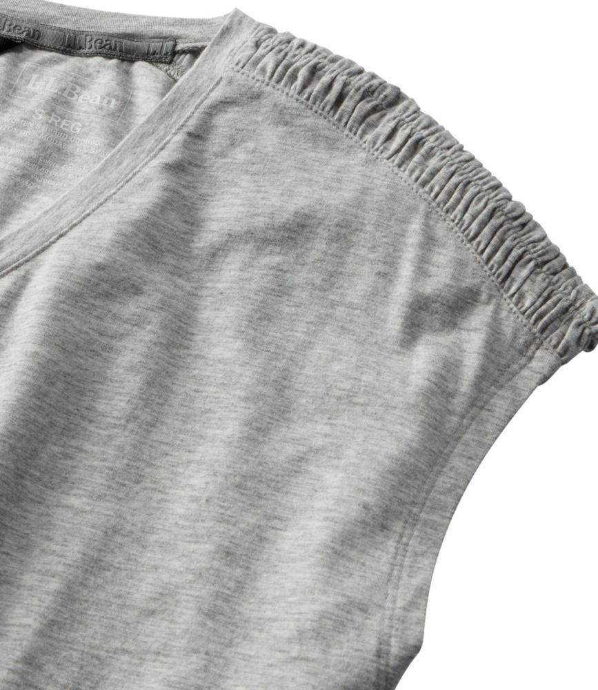 Women's Beyond Soft V-Neck Tee, Short Sleeve