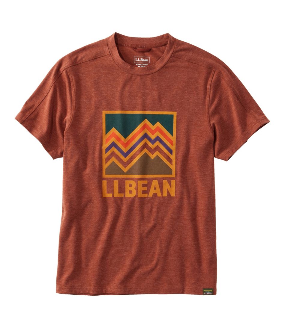 L.L.Bean Men's Comfort Stretch Pima Tee Shirt