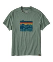 Men's Carefree Unshrinkable Tee with Pocket, Traditional Fit