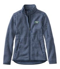 Ll bean womens zip up fleece sales