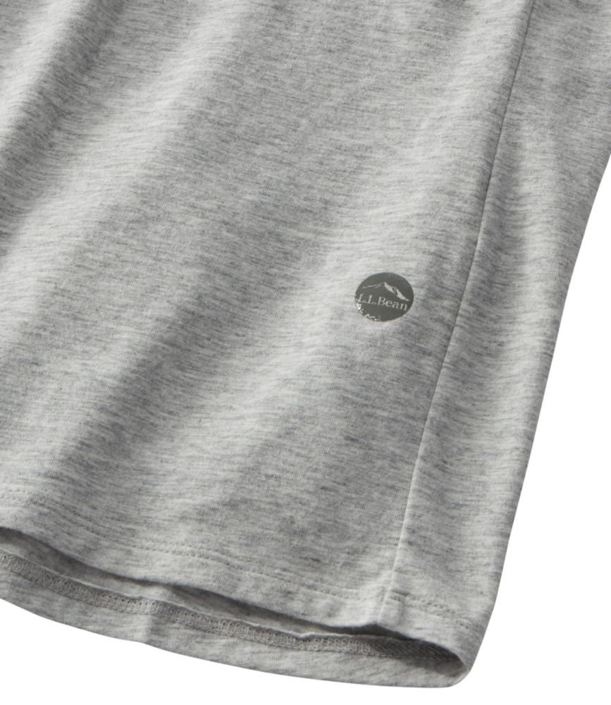 Women's Beyond Soft V-Neck Tee, Short Sleeve, Light Gray Heather, small image number 5