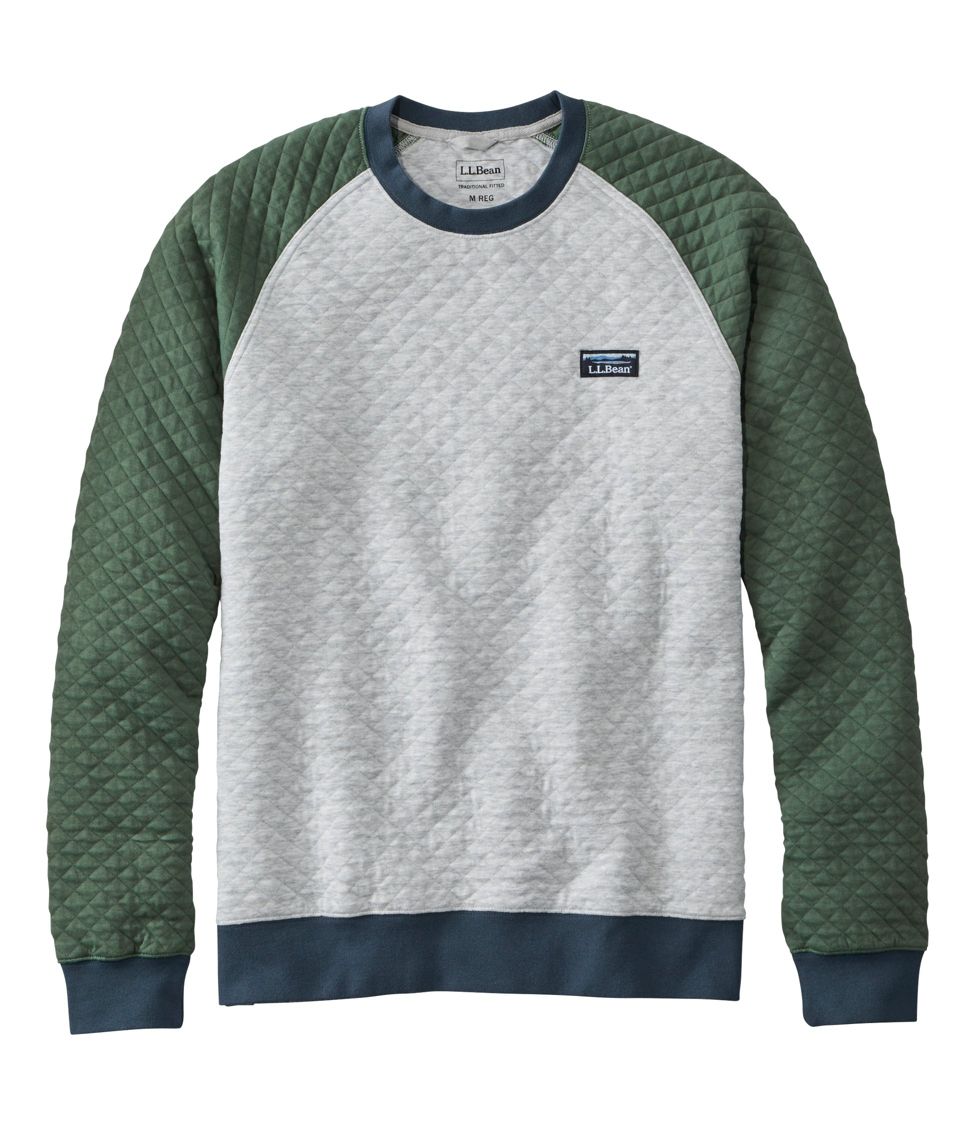 Quilted sweatshirt outlet men's