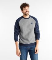 Ll bean cheap mens quilted crewneck