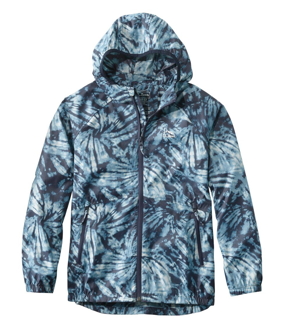 Blue camo hotsell rain jacket