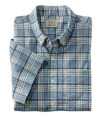 Men's Comfort Stretch Oxford Shirt, Traditional Untucked Fit