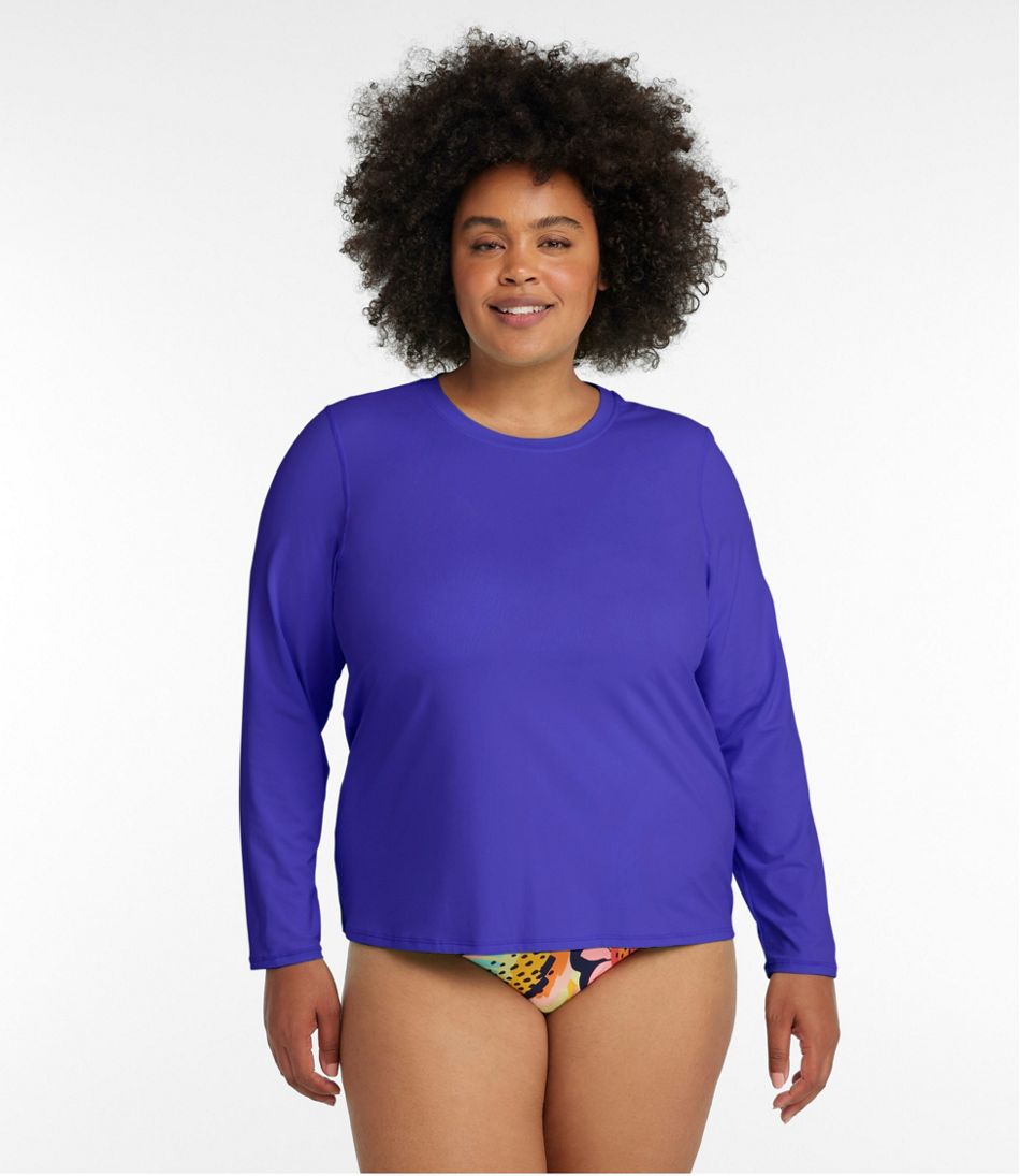 COOTRY Womens Plus Size Rash Guard Short Sleeve Swim Shirt UPF 50+ Sun  Protectio