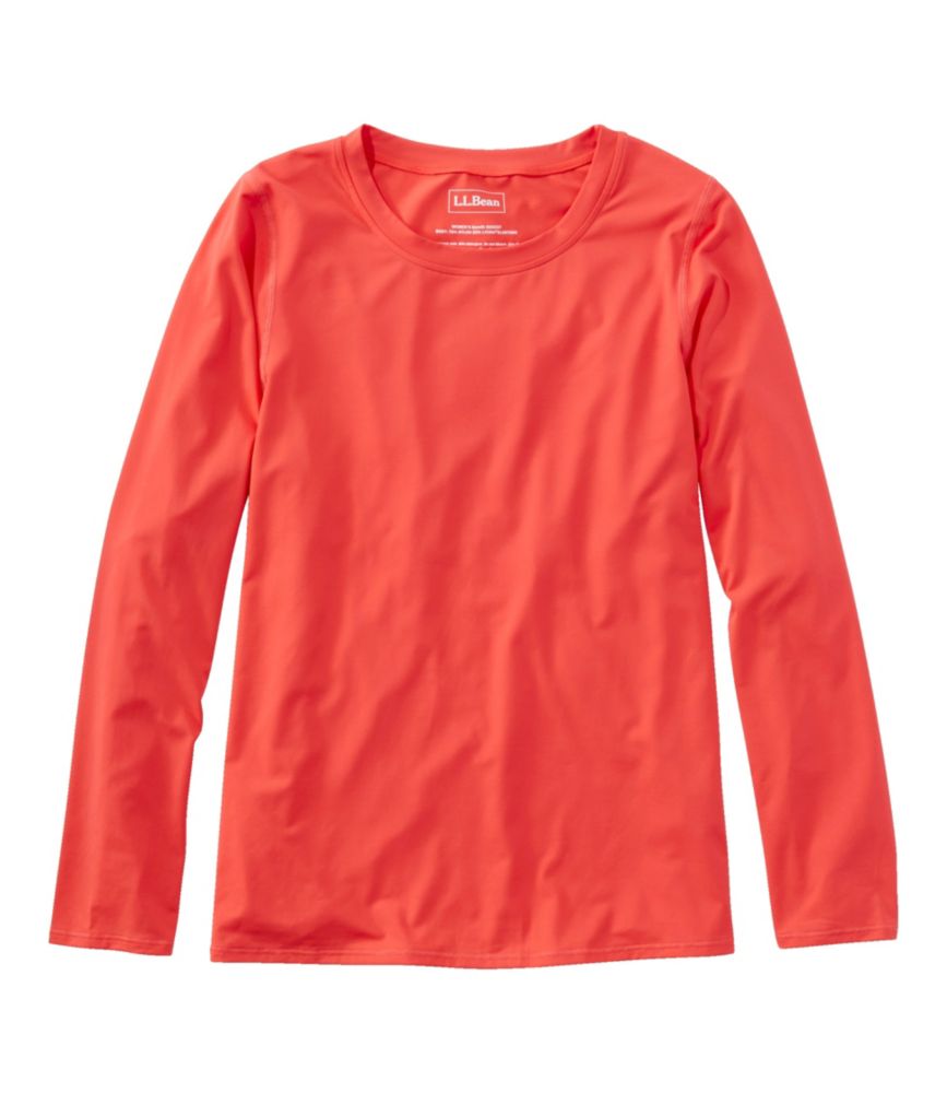 Women's SunSmart® UPF 50+ Sun Shirt, Hot Coral, small image number 1