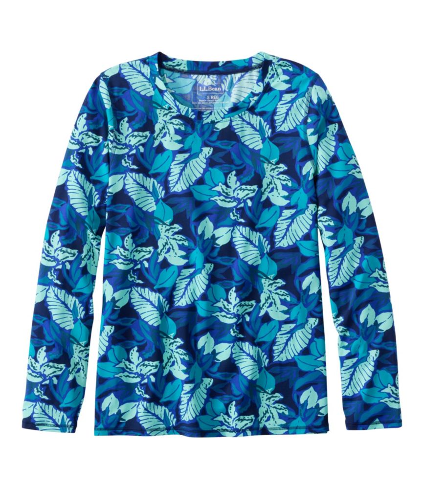 Darkest Navy Tropical Floral