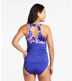 Women's BeanSport Swimwear, High-Neck Tankini Colorblock