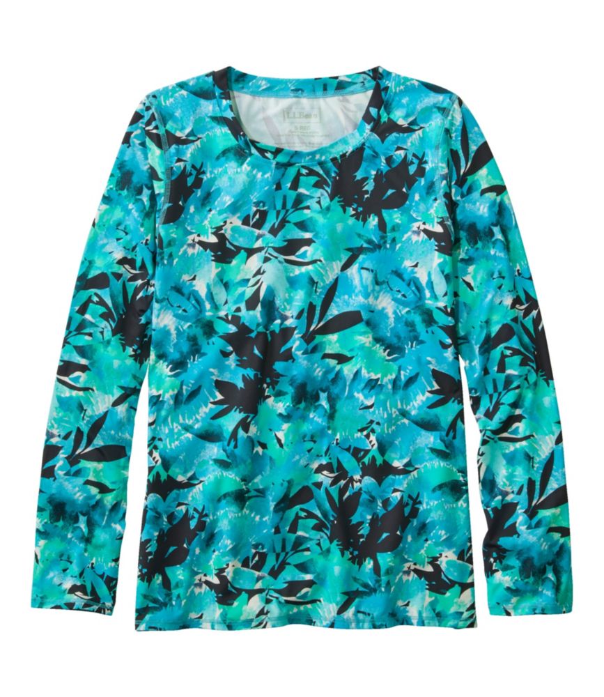 Women's SunSmart® UPF 50+ Sun Shirt, Print Swimwear at L.L.Bean
