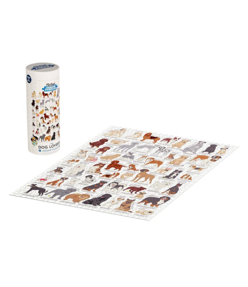 Dog Lover's Puzzle 1000 Pieces Games & Outdoor Toys at L.L.Bean