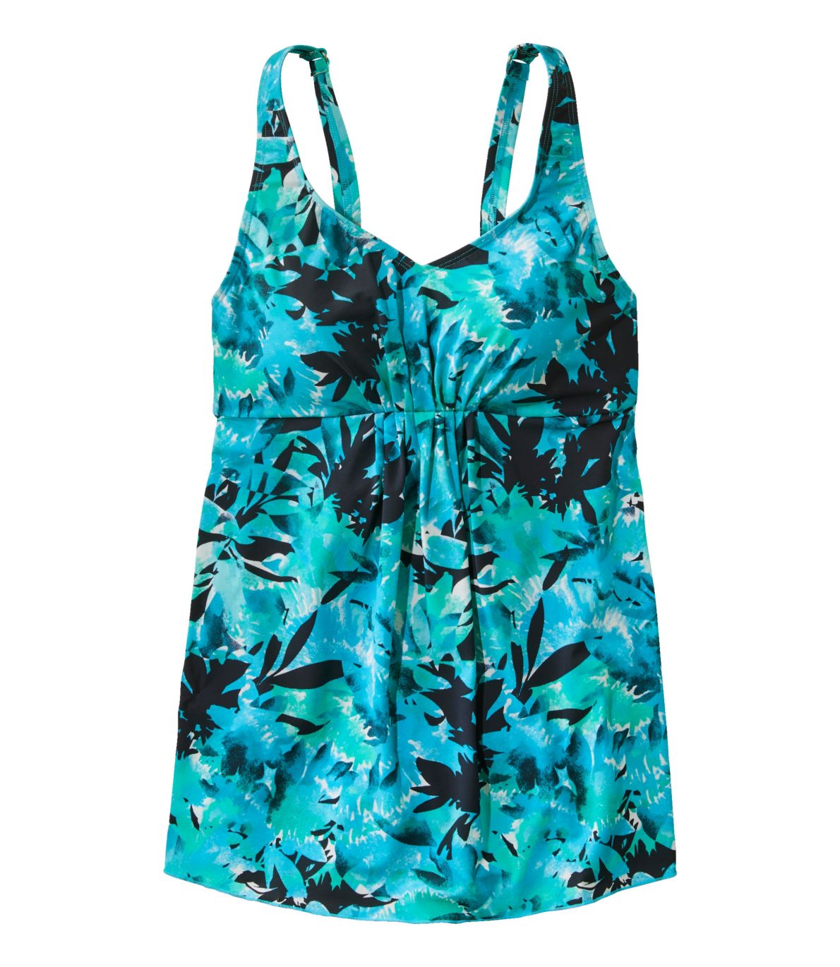 Women's Shaping Swimwear, SoftDrape Tankini Top, Print at L.L. Bean