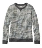 Women's Lightweight Sweater Fleece Top, Print
