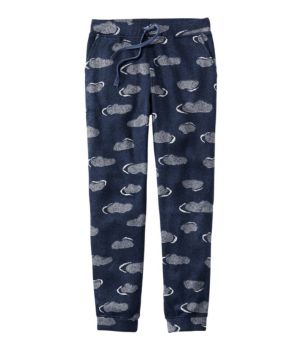 Women's Lightweight Sweater Fleece Pants, Print