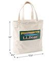 Wicked Shoppah Tote, L.L.Bean Logo Stripe, small image number 2