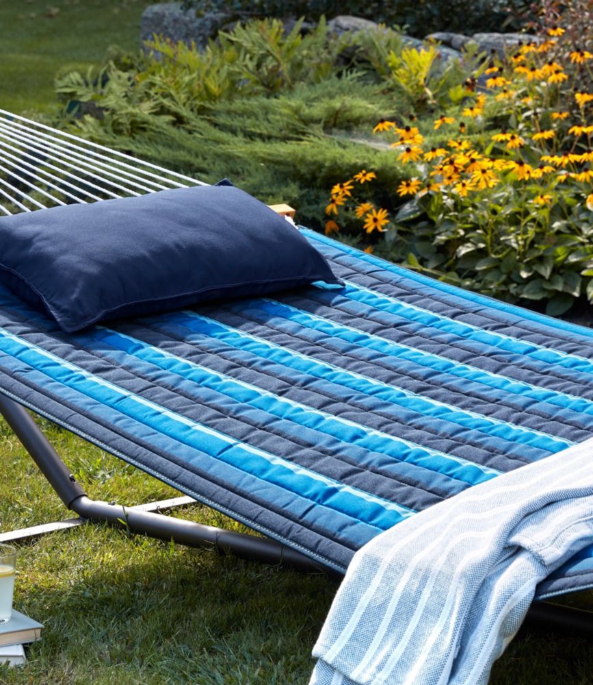 Quilted Sunbrella Hammock, Stripe, , small image number 4