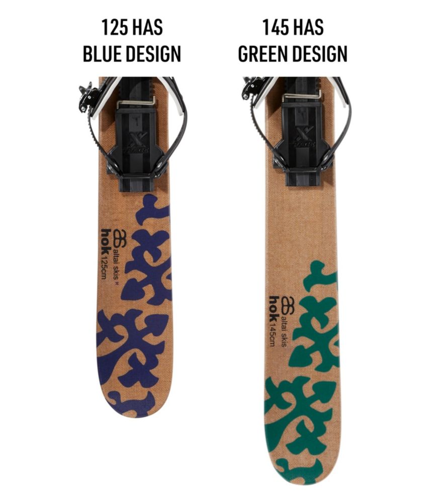 Adults' Altai Hok Skis with Universal Bindings