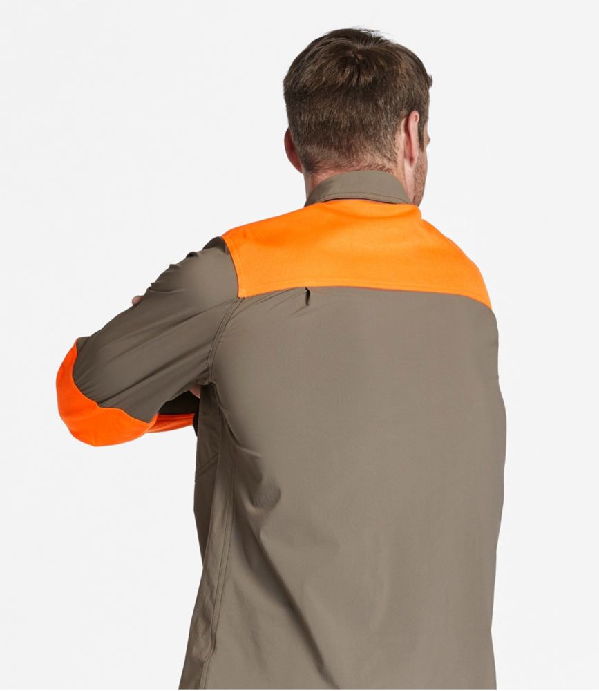 Men's Technical Stretch Upland Shirt with No Fly Zone