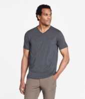 Women's Pima Cotton Shaped V-Neck, Short-Sleeve at L.L. Bean