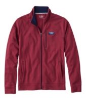 Men's Comfort Stretch Piqué Shirt, Full-Zip | Sweatshirts at