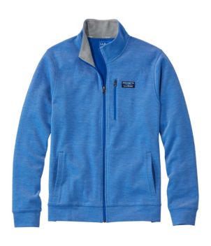 Men's Comfort Stretch Piqué Shirt, Full-Zip