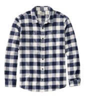 Men's Scotch Plaid Flannel Shirt, Slightly Fitted