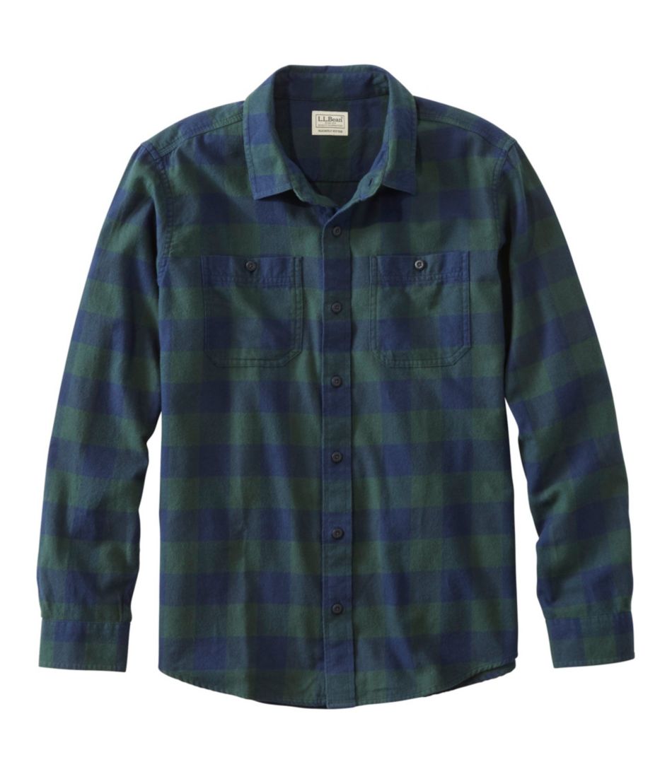 Men's Wicked Soft Flannel Shirt, Slightly Fitted Untucked Fit | Shirts ...