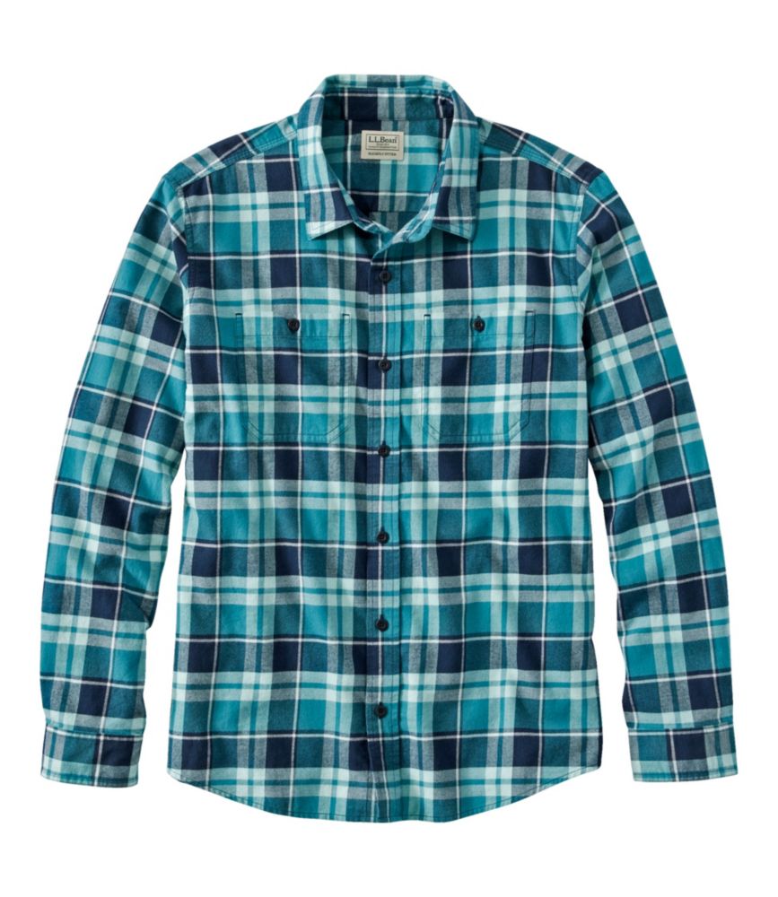 Men's Wicked Soft Flannel Shirt, Slightly Fitted Untucked Fit