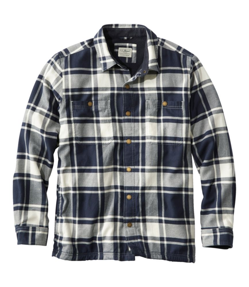 llbean insulated flannel