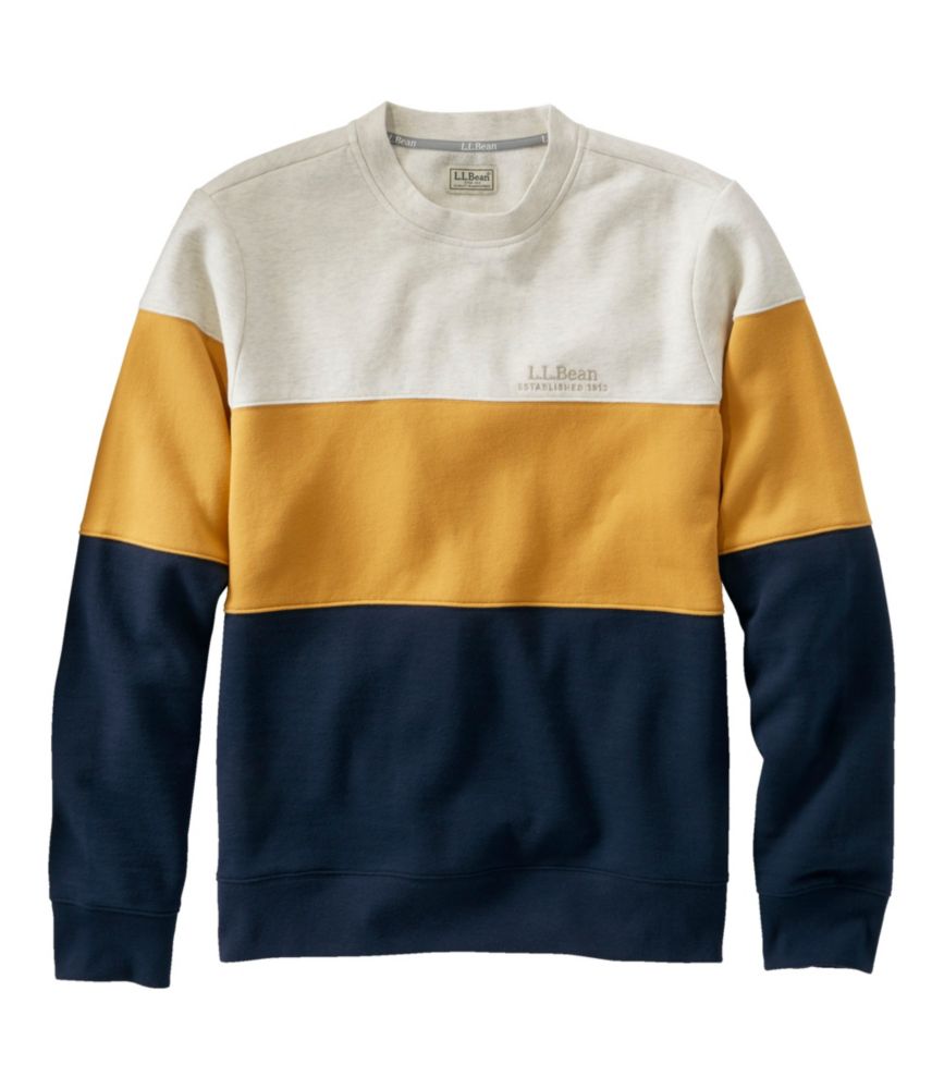 Colorblocked Crewneck Sweatshirt - Multi-color