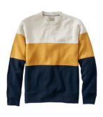 Men's L.L.Bean 1912 Sweatshirt, Crewneck, Colorblock