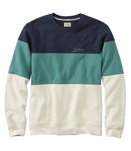 Men's L.L.Bean 1912 Sweatshirt, Crewneck, Colorblock