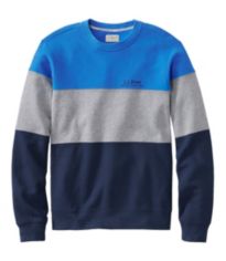 men's quilted sweatshirt crewneck