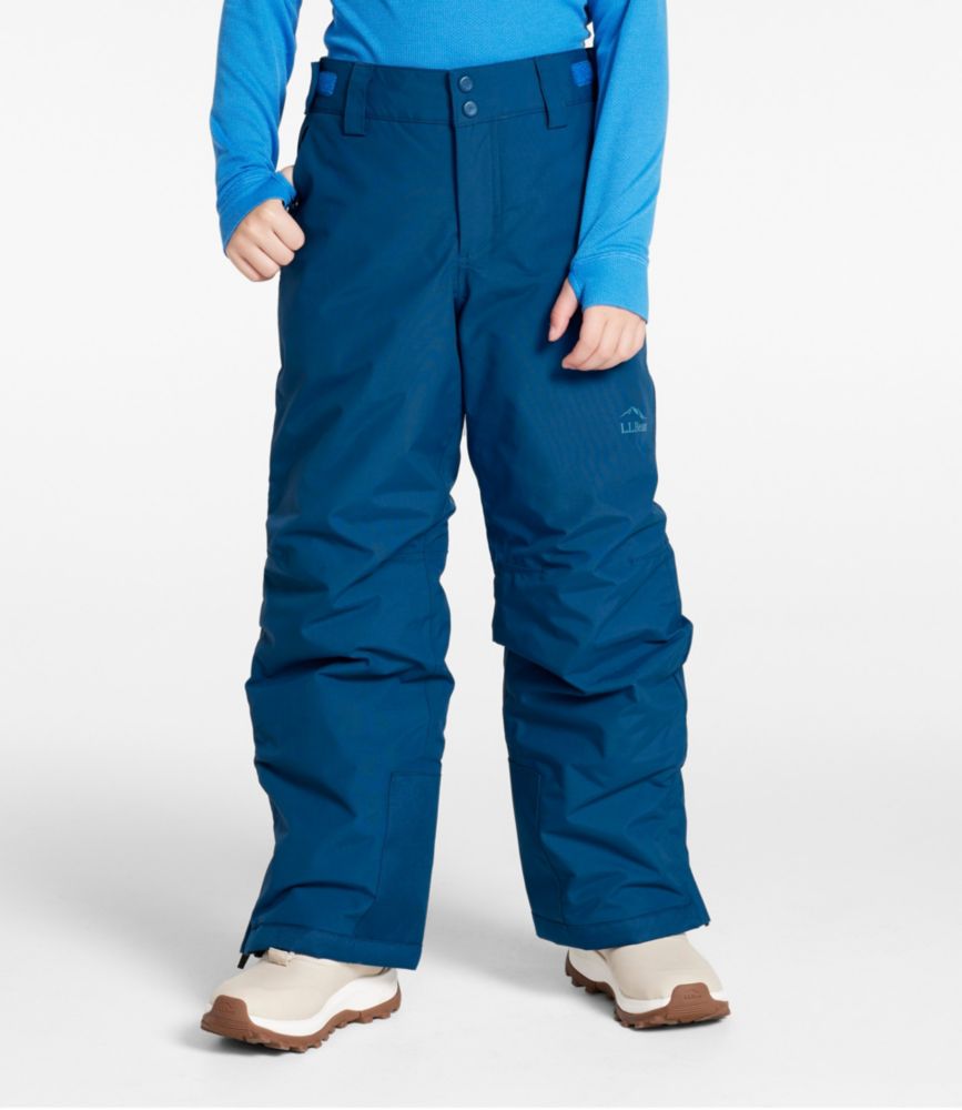 Kids' Waterproof Wildcat Insulated Snow Pants, Deep Sapphire, small image number 2