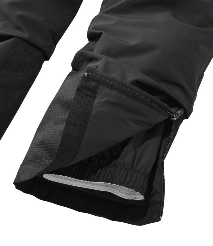 Kids' Waterproof Wildcat Insulated Snow Pants, Black, small image number 6