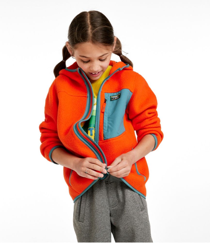 Kids' Retro Mountain Classic Fleece Jacket, Indigo Ink/Carbon Navy, small image number 2