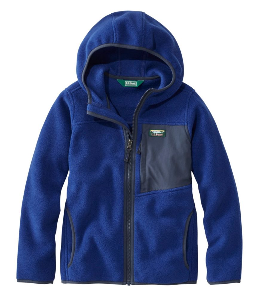 Kids' Retro Mountain Classic Fleece Jacket, Indigo Ink/Carbon Navy, small image number 1