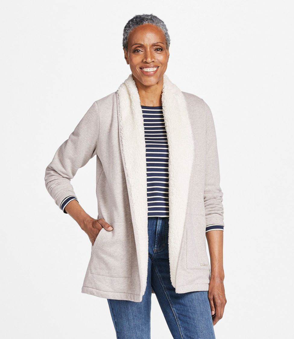 Ll bean hotsell shawl collar cardigan