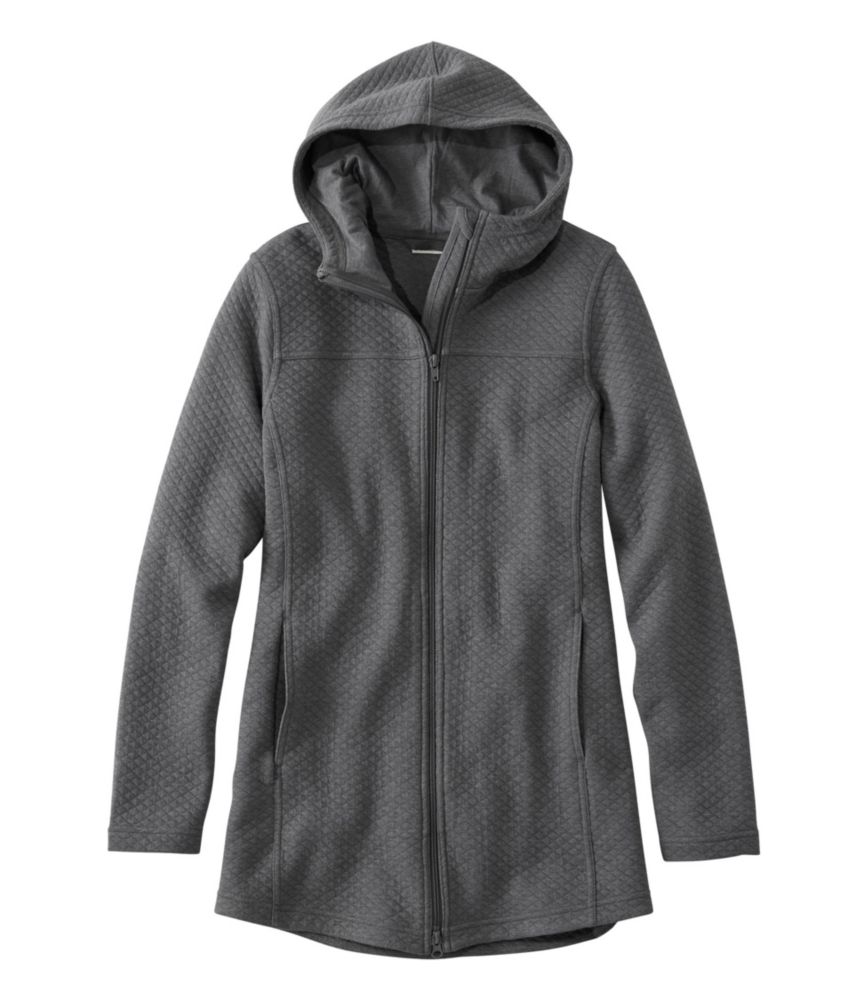 Women's SoftLight Quilted Top, FullZip Tunic Sweatshirts & Fleece at L.L.Bean