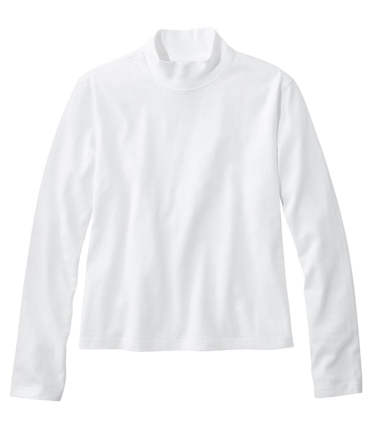 Women's Saturday T-Shirt, Long-Sleeve Mockneck