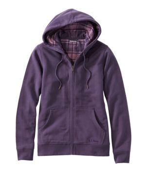 Women's L.L.Bean 1912 Sweatshirt, Flannel-Lined Hoodie