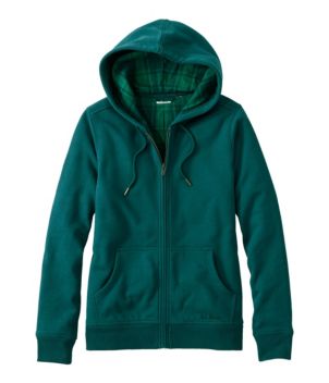 Women's L.L.Bean 1912 Sweatshirt, Flannel-Lined Hoodie