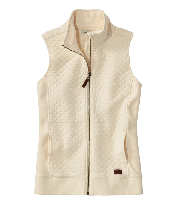 Women's Quilted Sweatshirt Vest