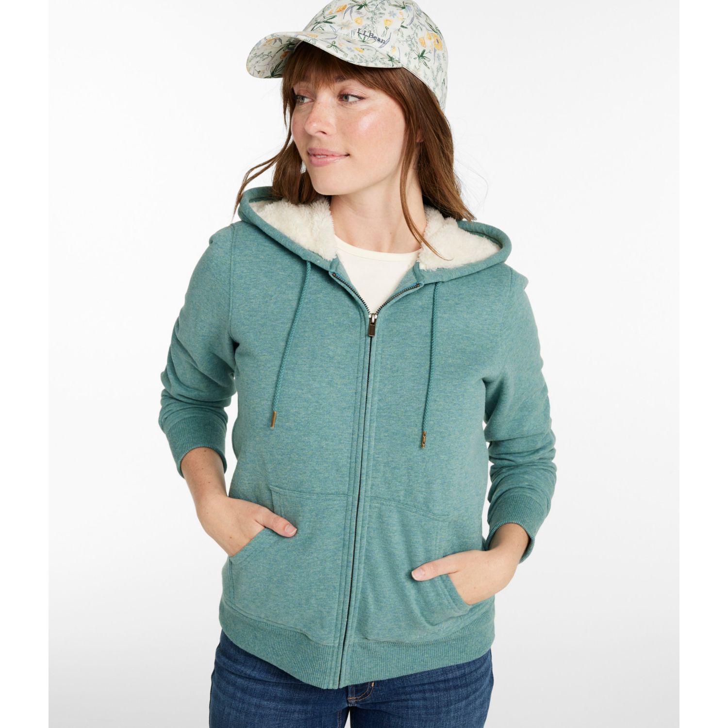 LL Bean Fleece-Lined Hoodie